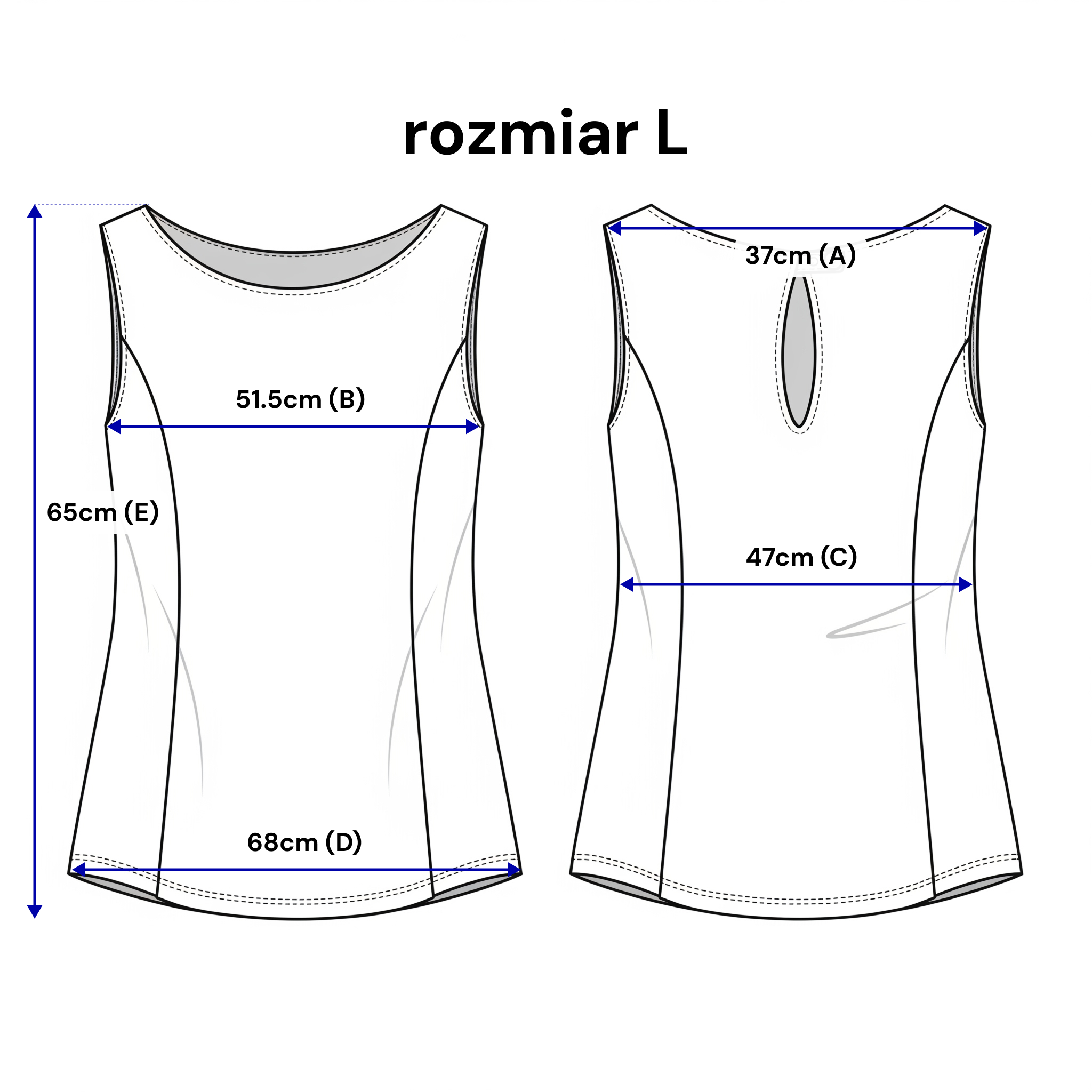 Ärmelloses, tailliertes Top mit Rundhalsausschnitt – eleganter Minimalismus