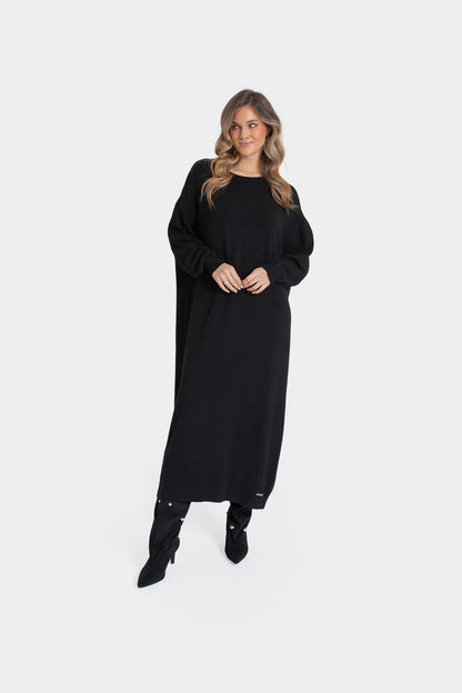 LANA Sukienka swetrowa maxi oversize