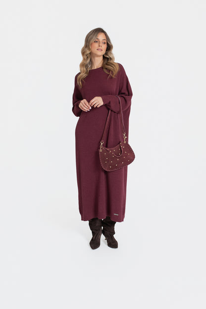 LANA Sukienka swetrowa maxi oversize